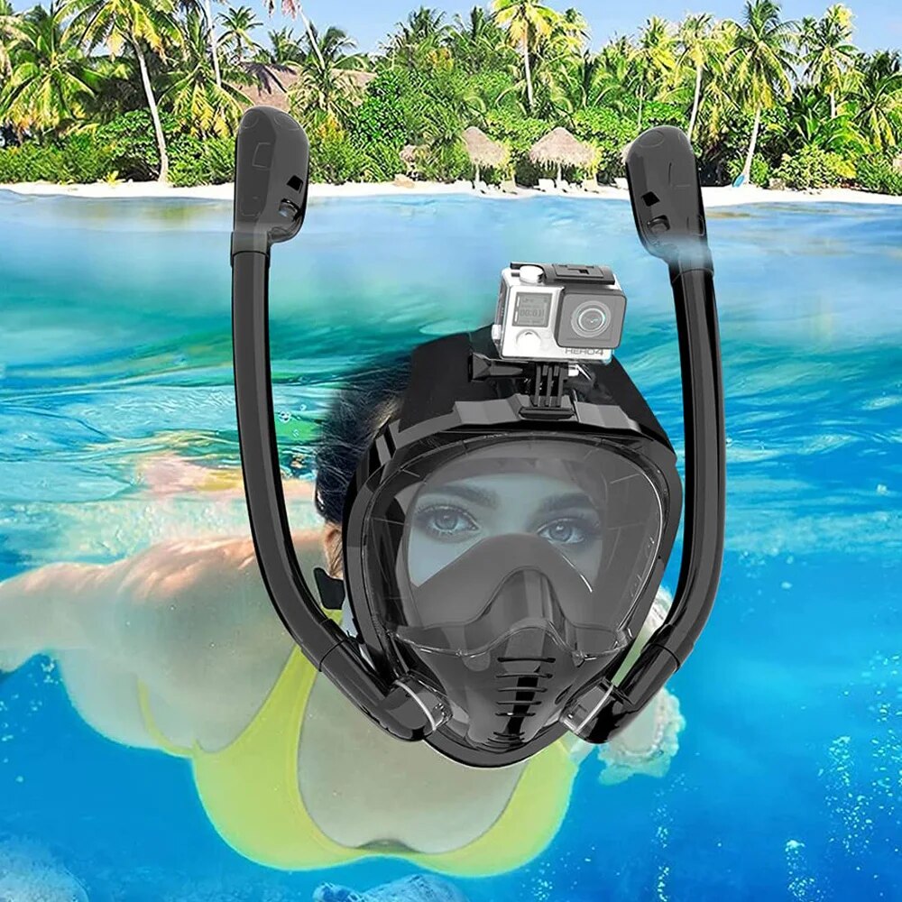 Snorkel Mask Full Face - 풀 페이스 스노클 마스크 180 °