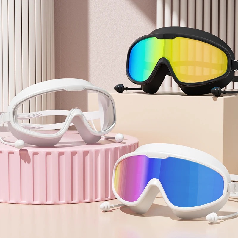 Swim Goggles Anti Fog Uv - 수영 고글 빅 프레임 수영 고글