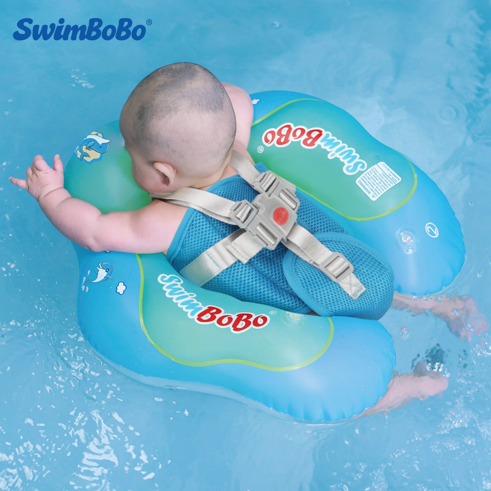 Pool Float Ring Inflatable - 스윔보보 새롭게 업그레이드된 아기 수영장 플로트,