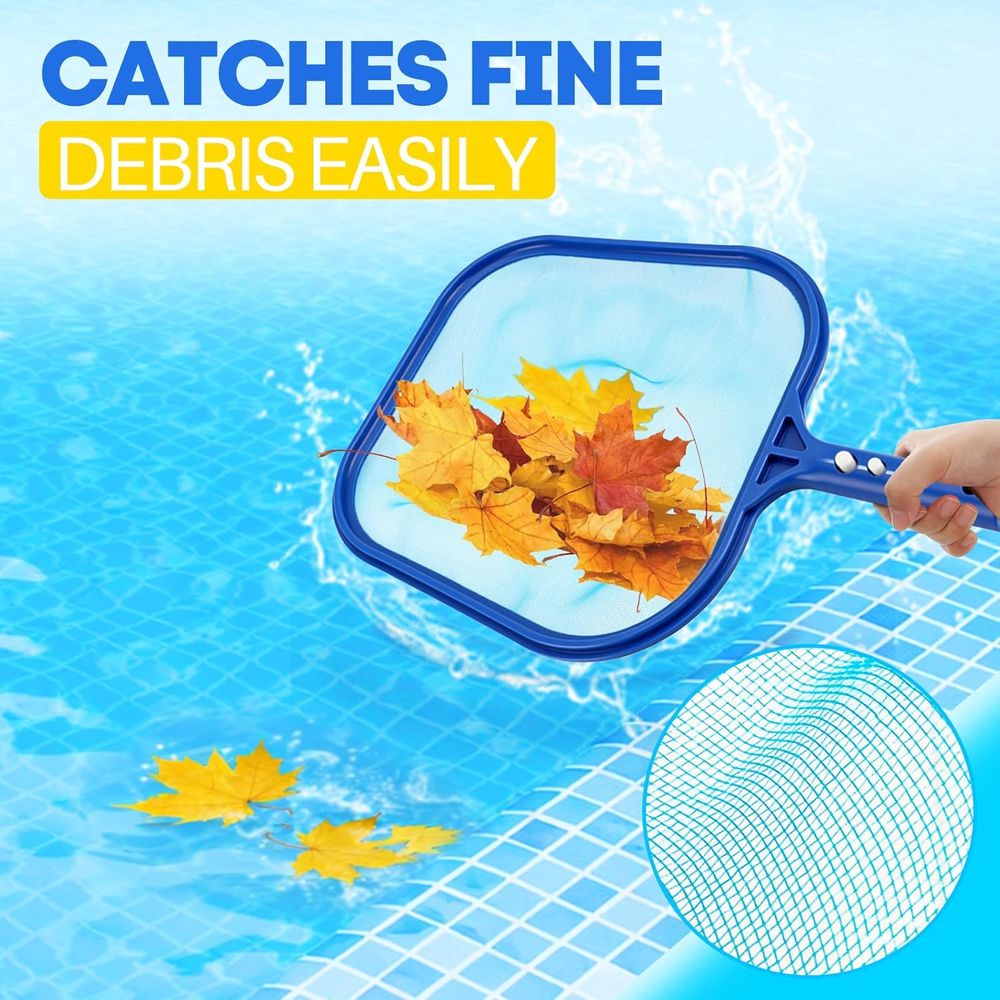 낙엽 및 잔해물 제거용 고강도 수영장 스키머망, 지상  - Pool Skimmer Net 리뷰 및 가격