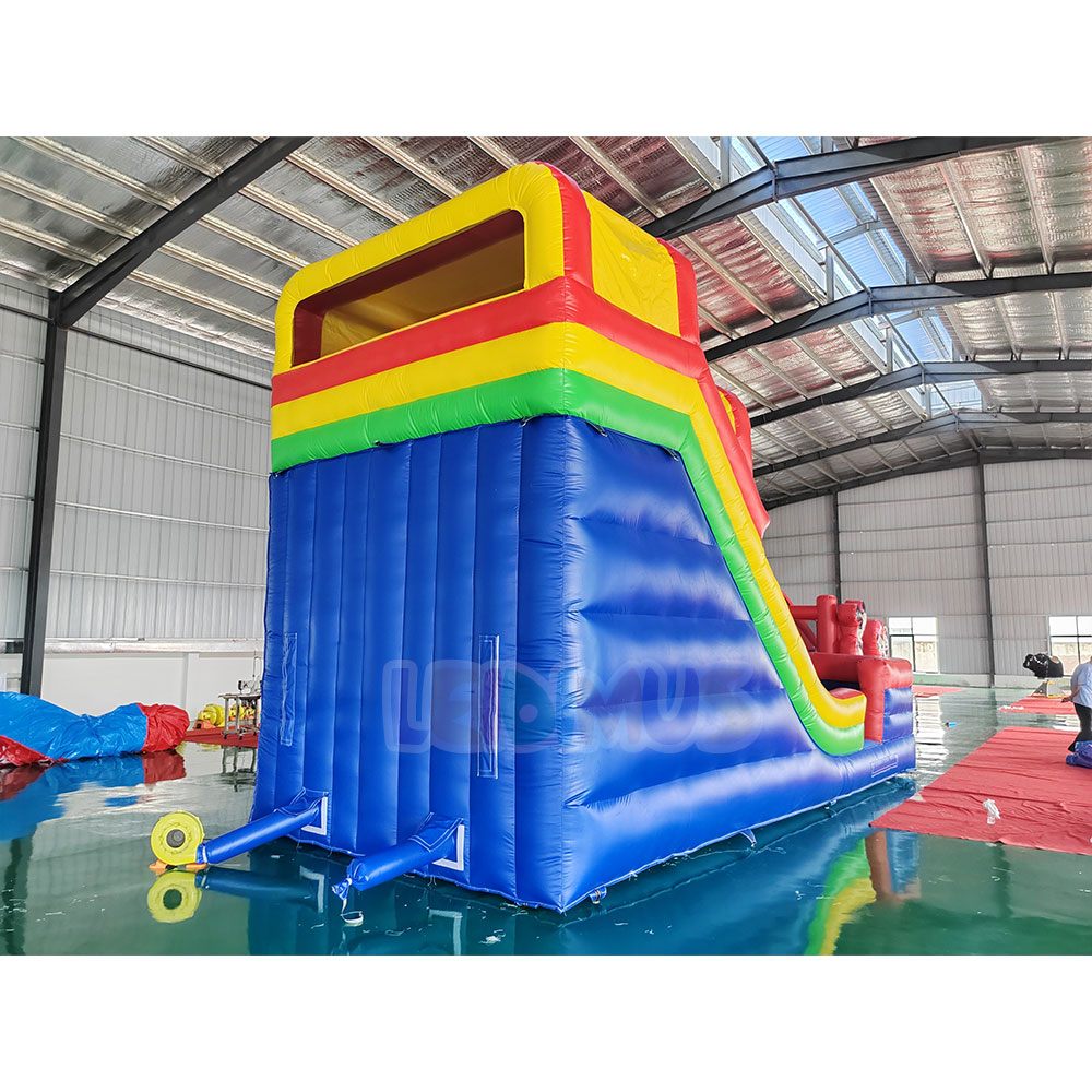 빨간색과 파란색이 조화된 야외용 어린이 워터파크, 에어 - Water Slide Inflatable 리뷰 및 가격
