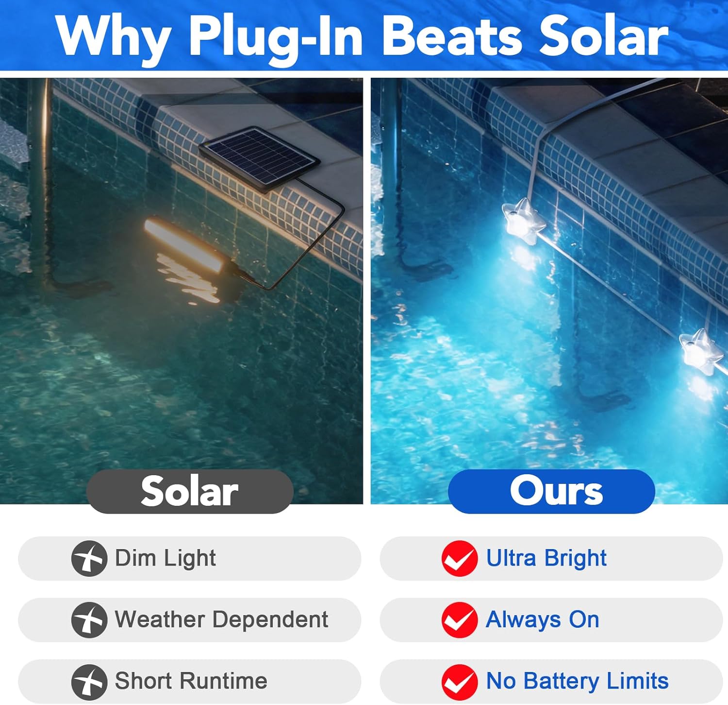 태양광 수영장 조명 사계절 멀티 컬러 - Pool Light Solar Rechargeable 리뷰 및 가격
