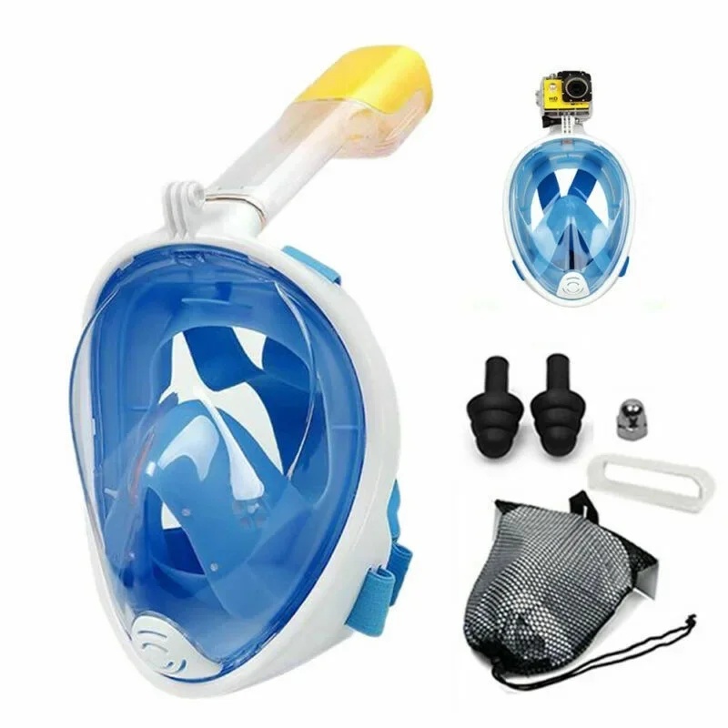 얼굴 전체를 가리는 방수 스노클 마스크, 김서림 방지  - Snorkel Mask Full Face 리뷰 및 가격