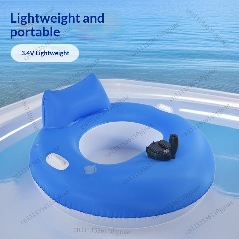 새로운 전동식 에어매트, 내장 모터, 접이식 등받이가  - Pool Lounger Inflatable 리뷰 및 가격