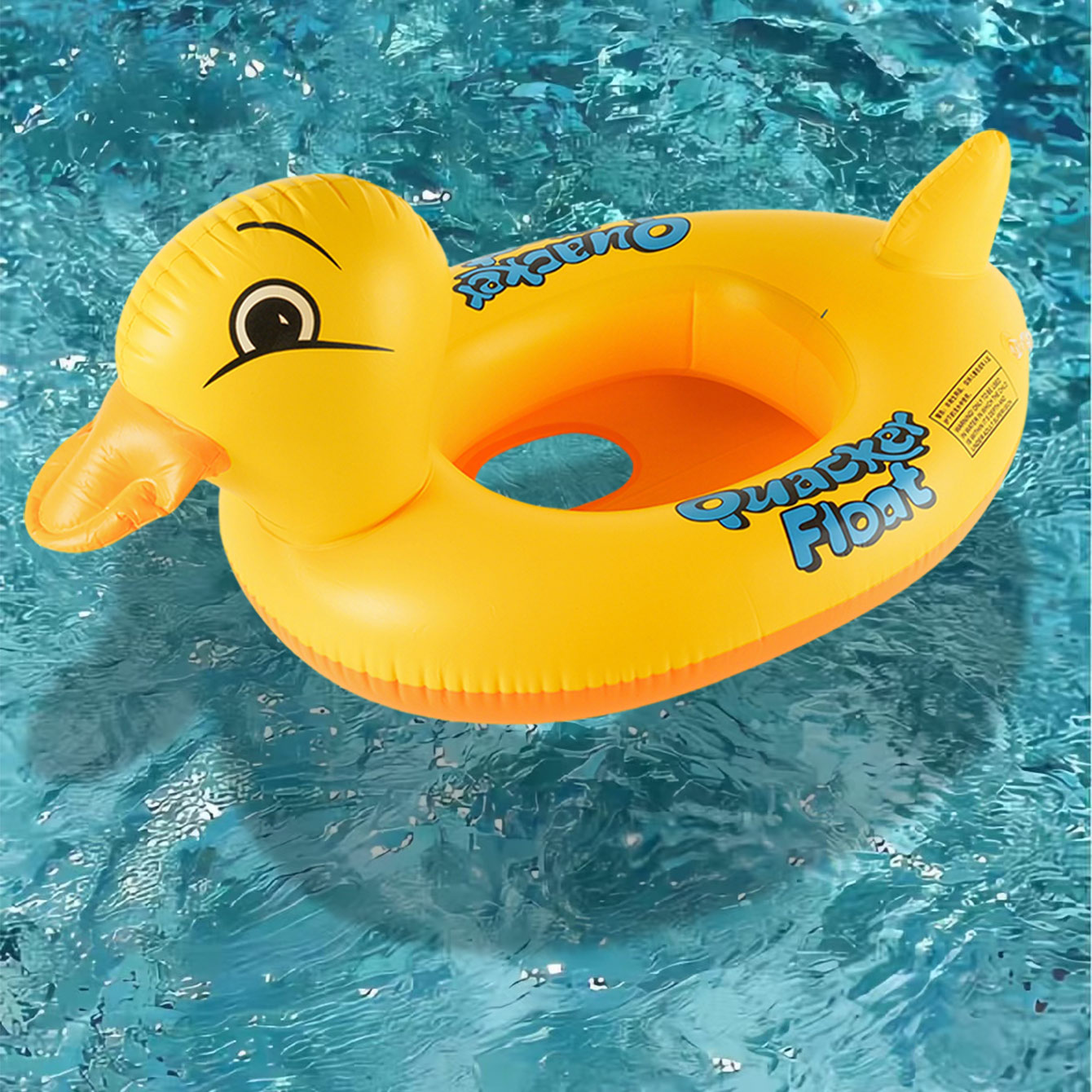 1PC 오리 모양의 두꺼운 풍선 겨드랑이 플로트(시트  - Pool Float Ring Inflatable 리뷰 및 가격
