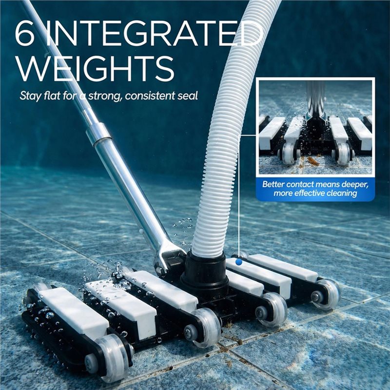 A64T 수동 수영장 청소기 헤드, 49x19cm 크기 - Pool Vacuum Manual 리뷰 및 가격