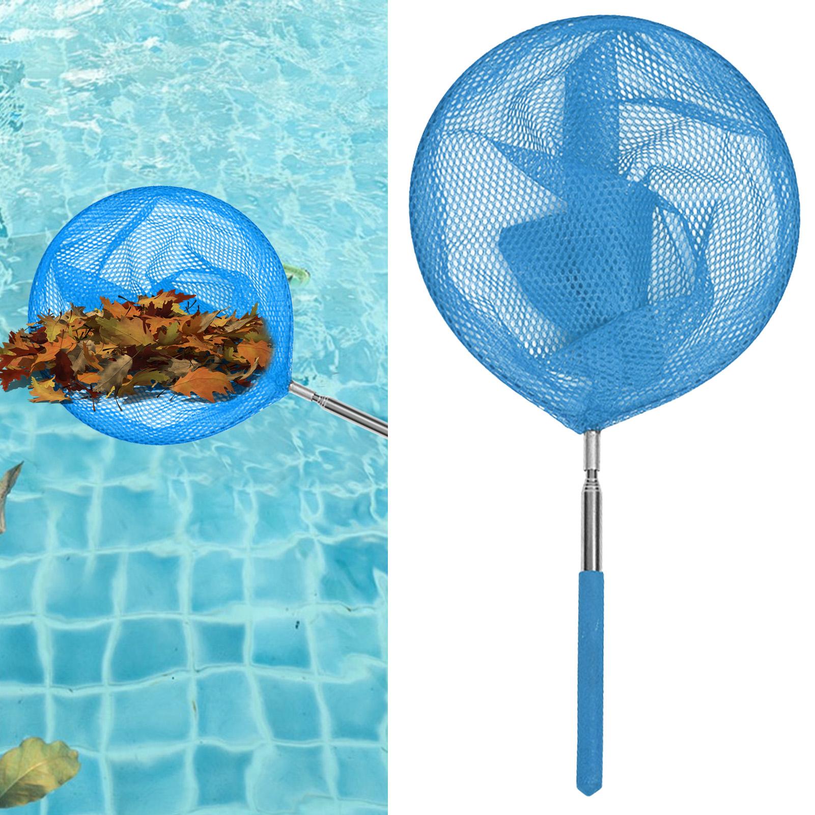 텔레스코픽 폴이 있는 수영장 스키머 그물망, 스테인리스 - Pool Skimmer Net 리뷰 및 가격