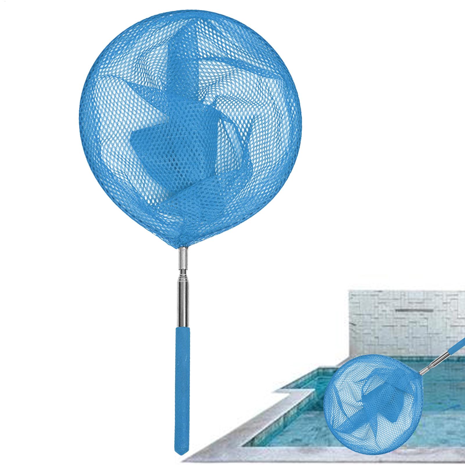 텔레스코픽 폴이 있는 수영장 스키머 그물망, 스테인리스 - Pool Skimmer Net 리뷰 및 가격