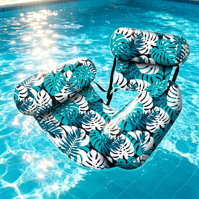 휴대용 수영장 플로트 의자 여름용 성인용 접이식 수영장 - Pool Lounger Inflatable 리뷰 및 가격